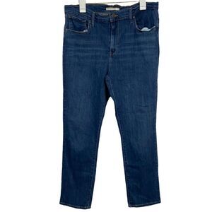 Levi’s 724 High Waisted Straight Leg Medium Wash Jeans